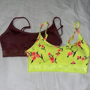 PINK VS sports bras